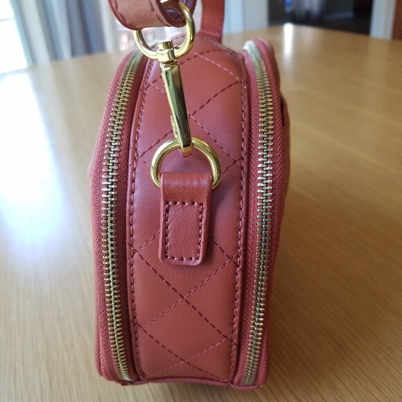 Joy & Iman Quilted Leather Crossbody Purse - Picture 4 of 12